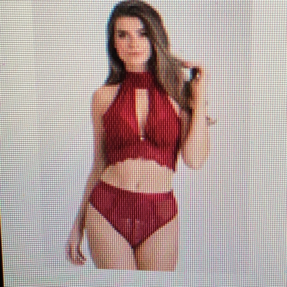 NWOT Lovehoney Fifty Shades of Grey Wine Coloured Bra Set